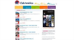Desktop Screenshot of club-america.com